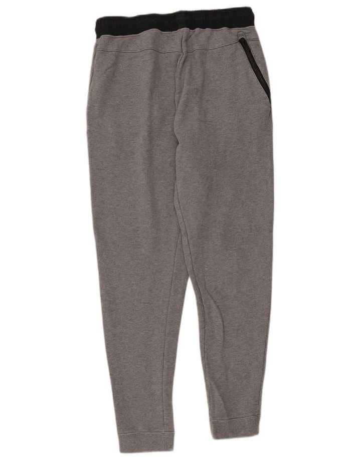 Calça de treino masculina NIKE Joggers cinza médio algodão colorblock