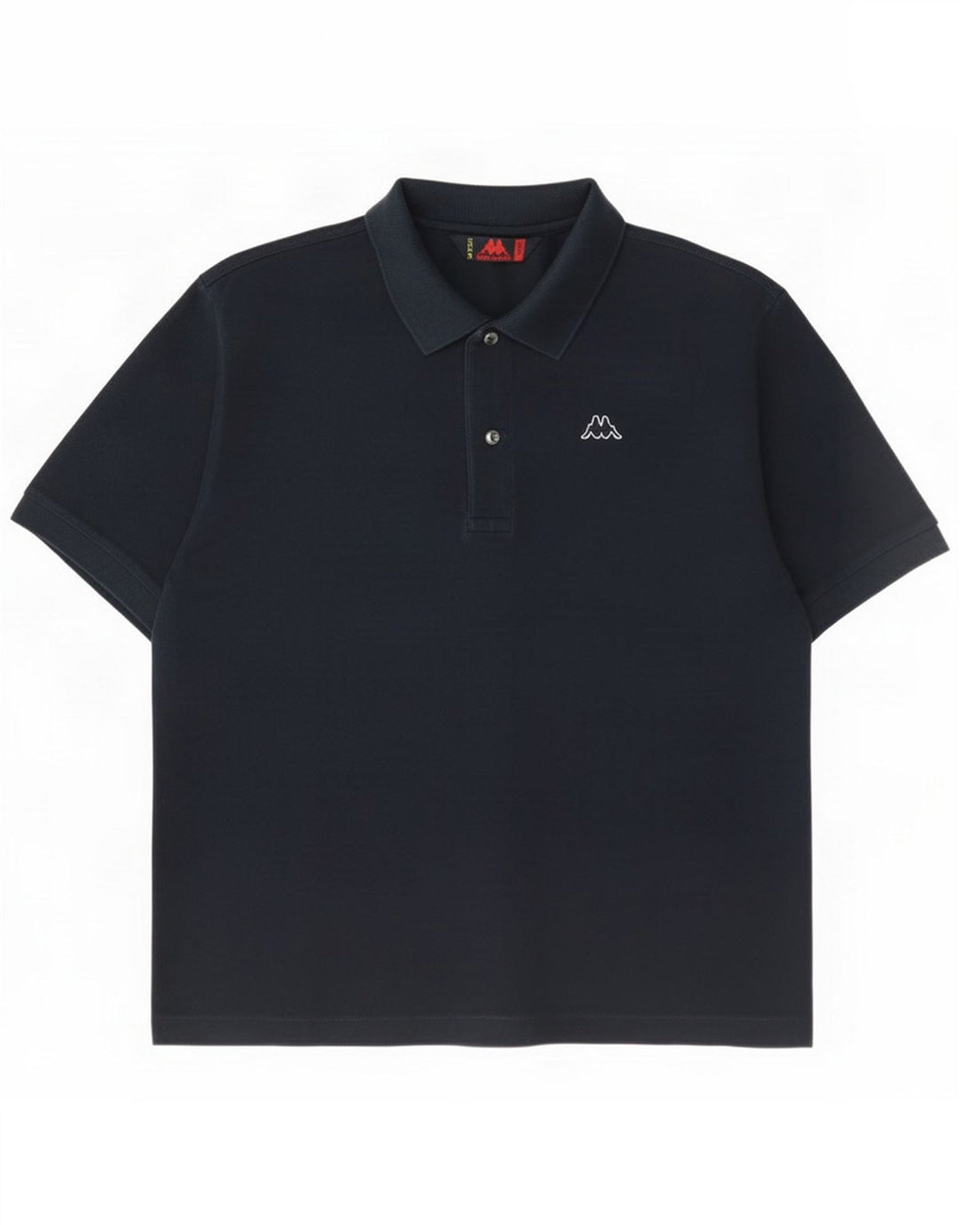 Camisa polo masculina Kappa grande azul marinho