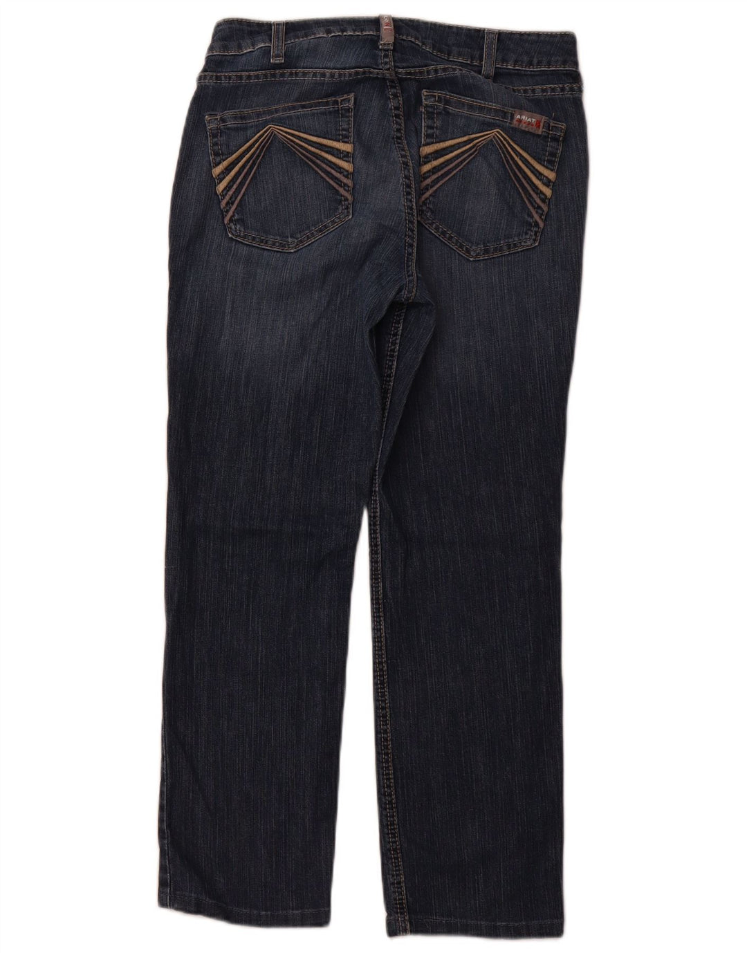 ARIAT Jeans Slim Feminino W27 L26 Algodão Azul Marinho