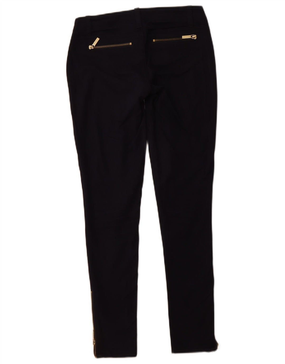 Calça feminina casual MICHAEL KORS skinny US 00 2XS W26 L28 azul marinho