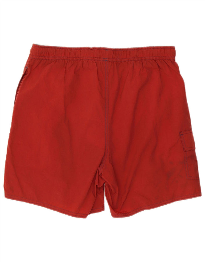 Shorts de natação masculino Timberland pequeno vermelho nylon
