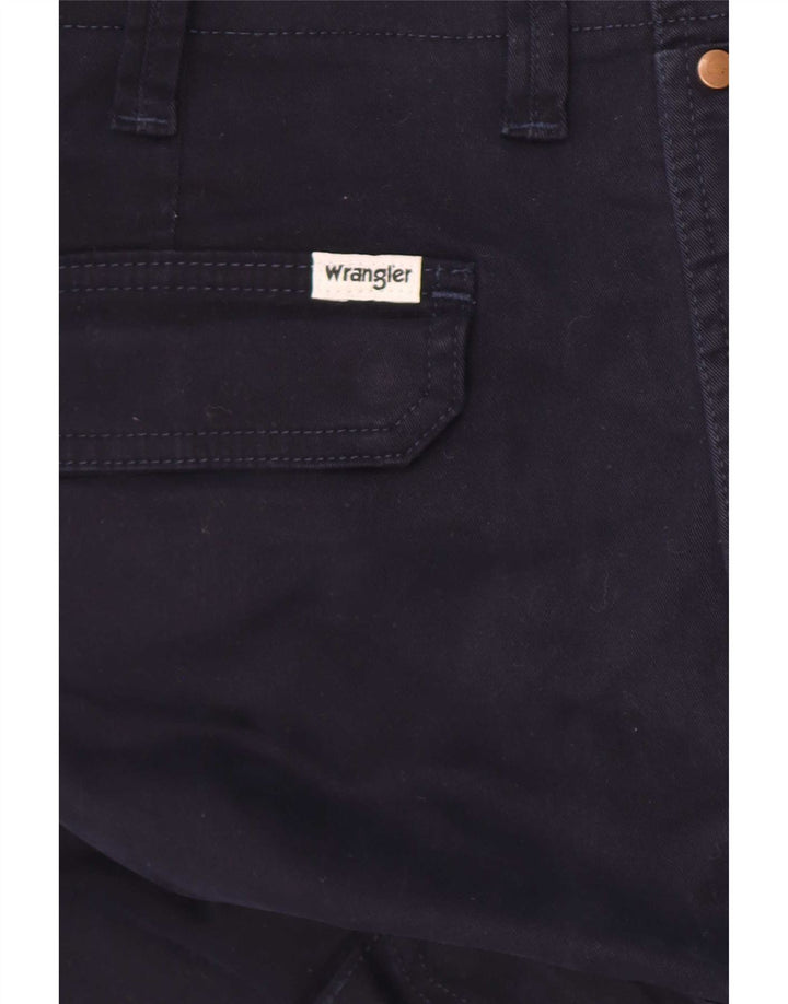 Wrangler Mens Casey Cargo Shorts W33 Médio Azul Marinho Algodão