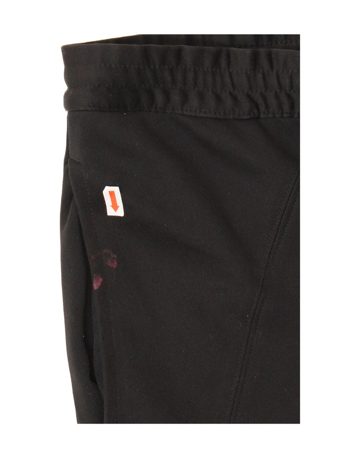 Shorts esportivos masculinos Adidas grande poliéster preto