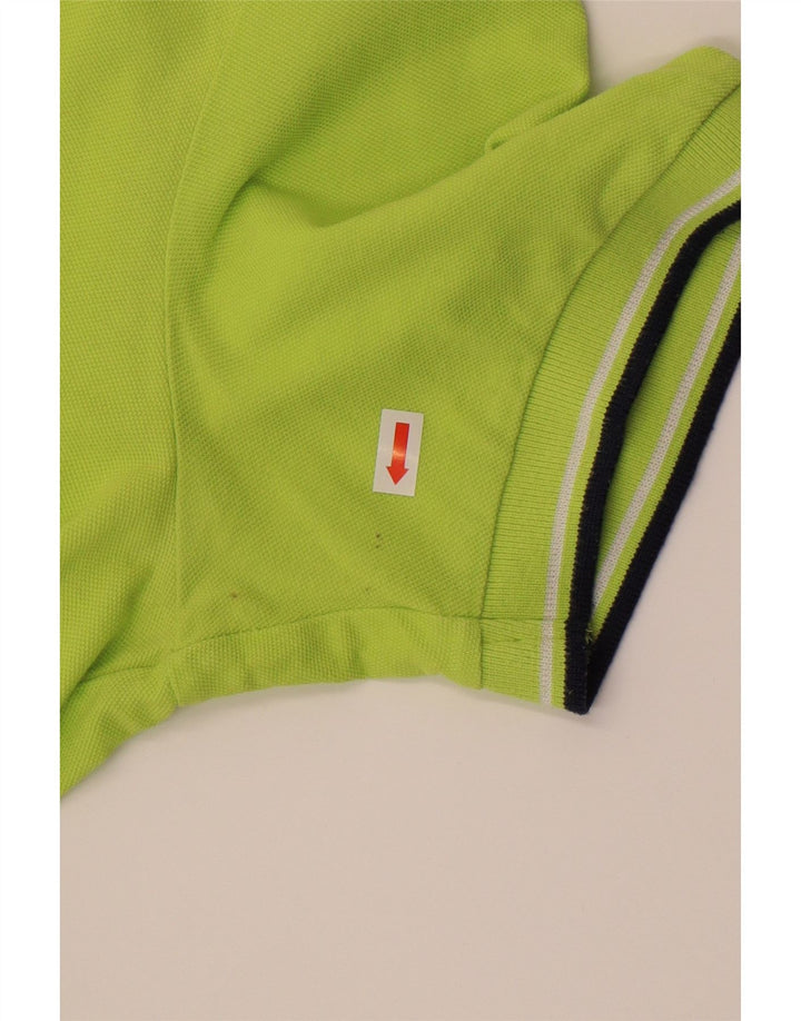 DIADORA Mens Polo Shirt 2XL Green Cotton Vintage Diadora and Second-Hand Diadora from Messina Hembry 