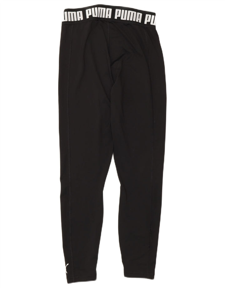 Leggings PUMA Feminino UK 10 Pequeno Poliéster Preto