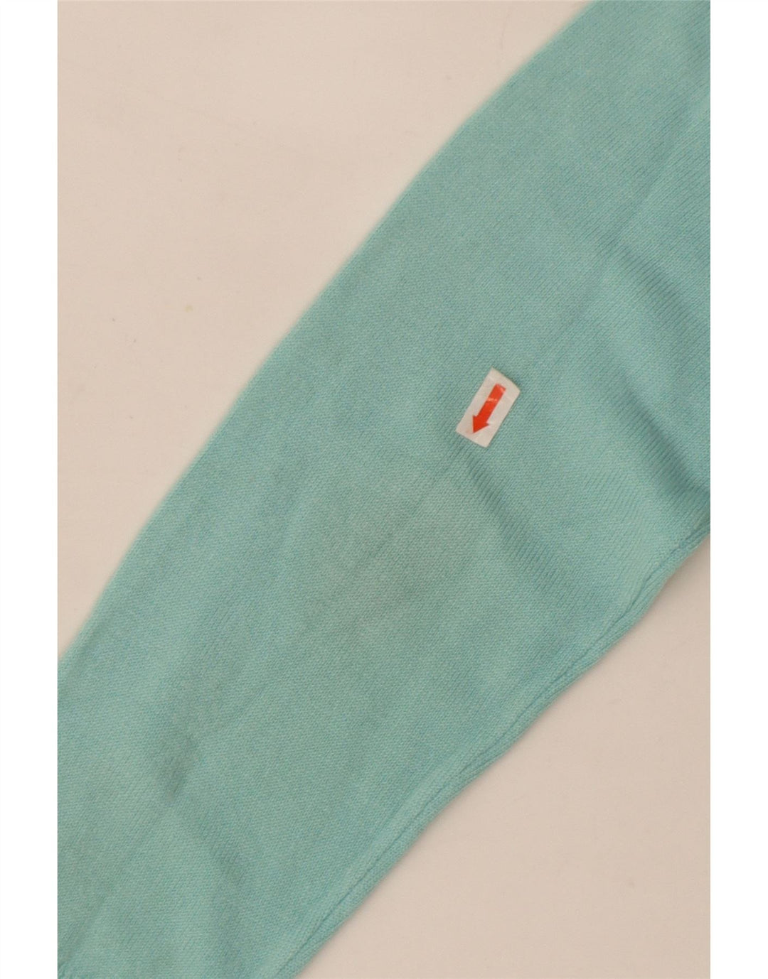 Suéter feminino Marks & Spencer com gola redonda Reino Unido 10 pequeno turquesa