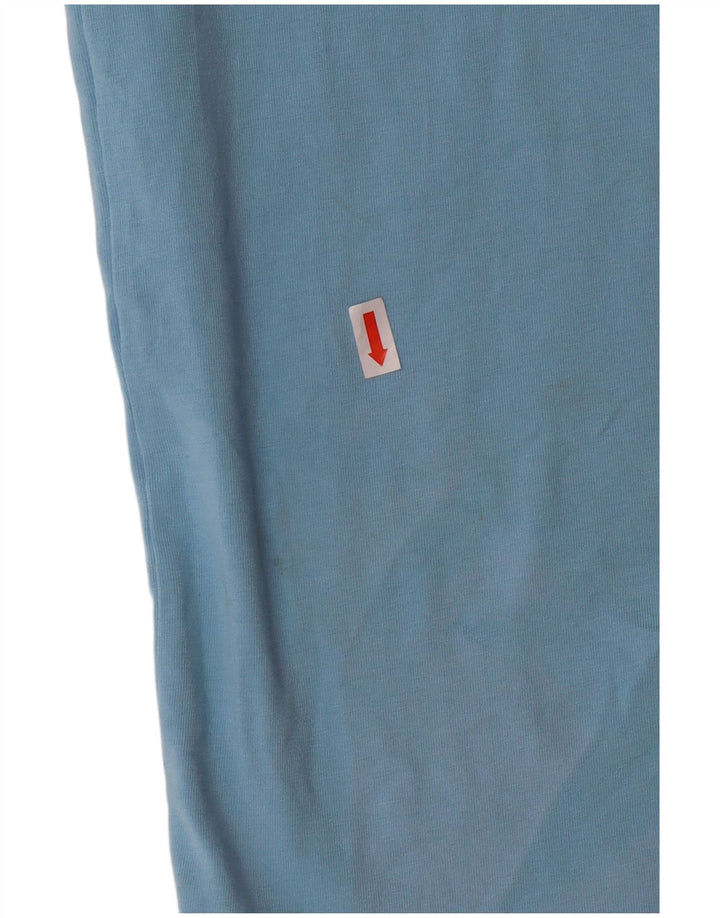 Camiseta masculina TOMMY HILFIGER de algodão azul médio