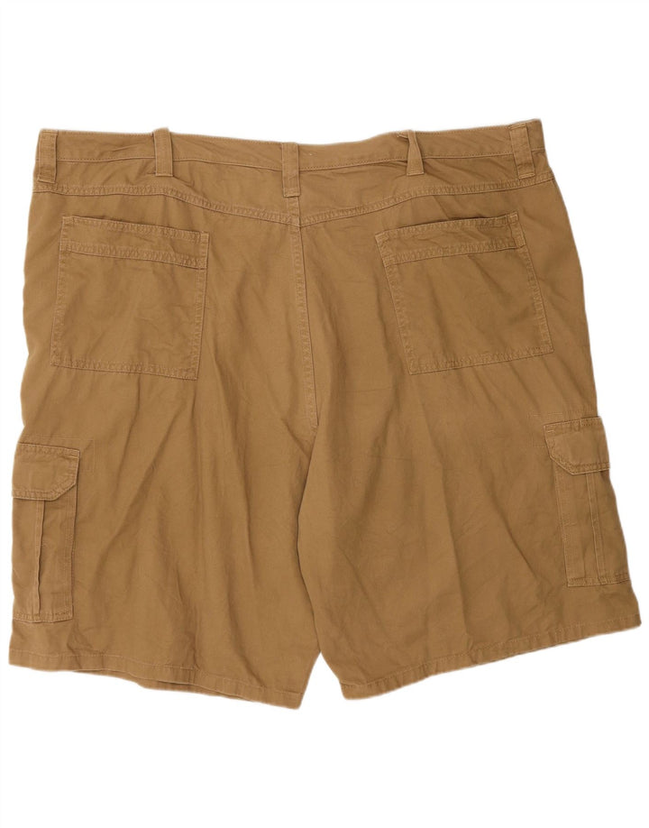 Shorts cargo masculino Wrangler W46 3XL algodão bege