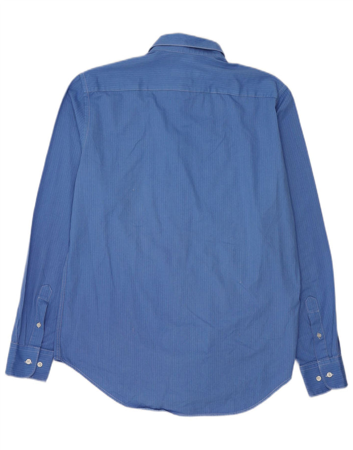 Camisa Zara Masculina Slim Fit Grande Azul