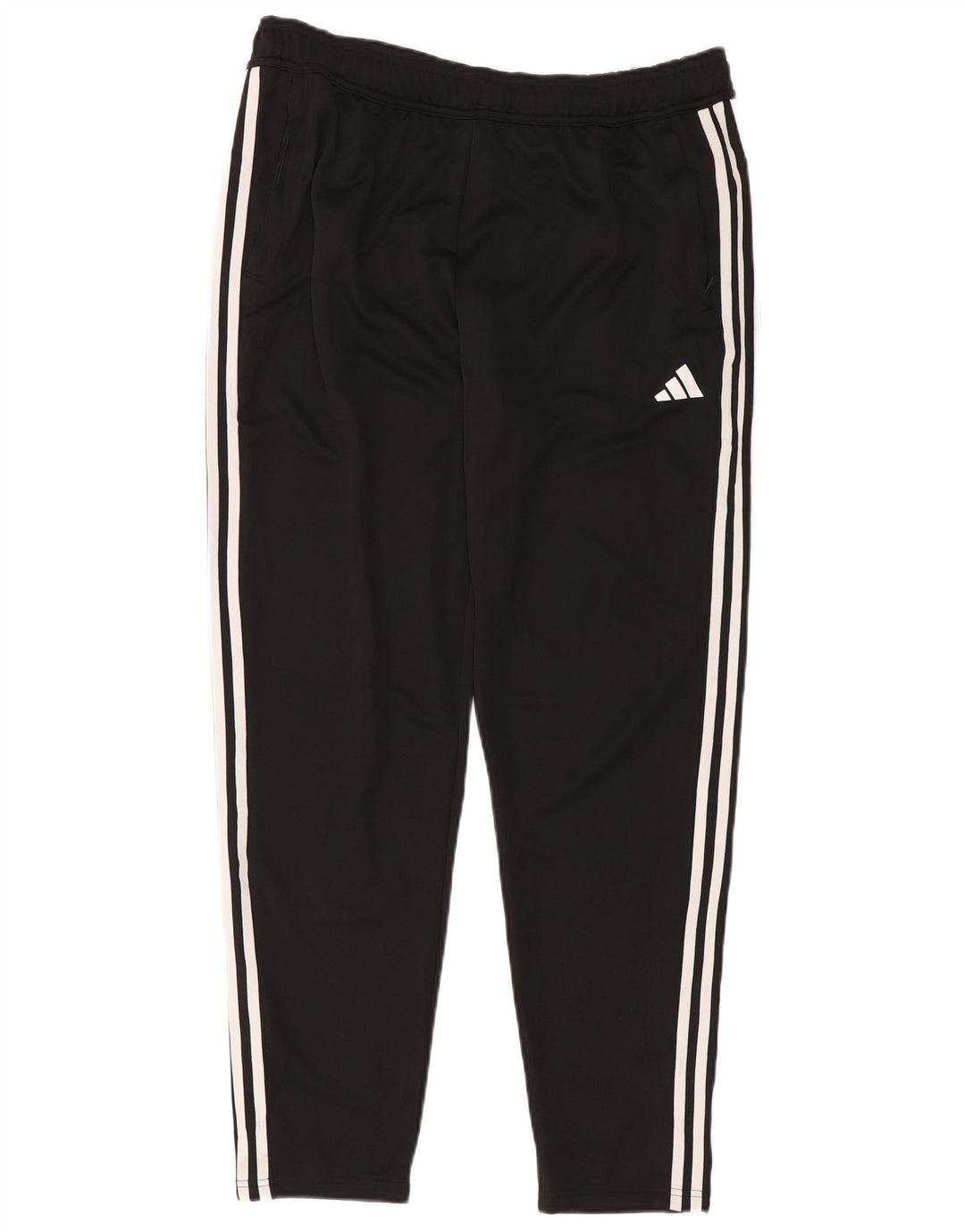 Adidas Mens Treino Calças XL Preto Poliéster Esportes