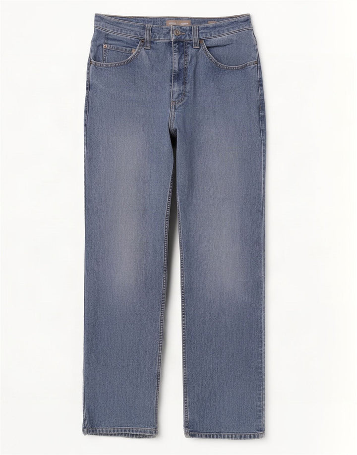Mustang feminino Tramper Slim Jeans W33 L32 algodão azul