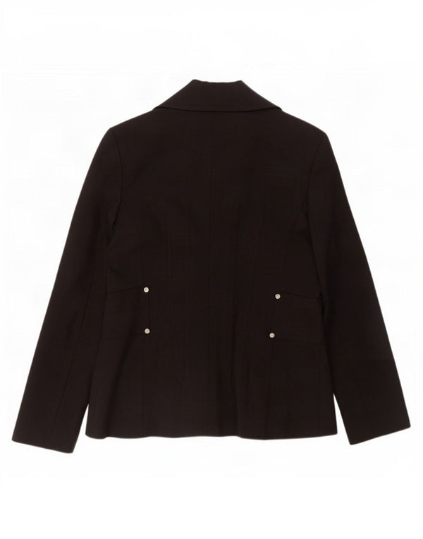 Jaqueta blazer feminina Zara EU 42 grande algodão preto