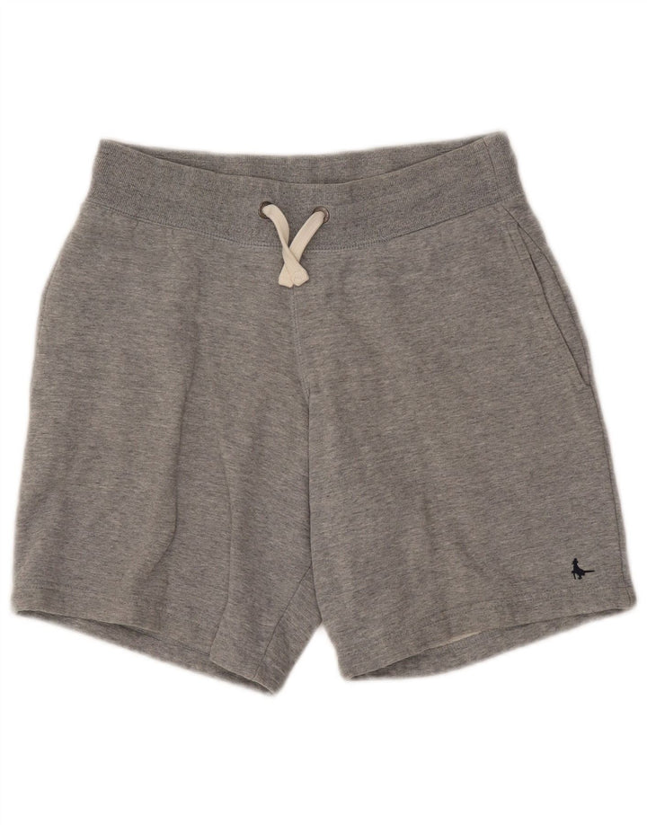 Shorts esportivos masculinos Jack Wills pequeno algodão manchado cinza