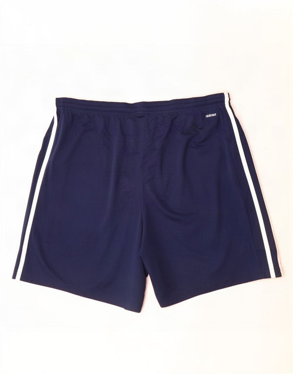 Adidas Mens Aeroready Sport Shorts XL Azul Marinho Poliéster