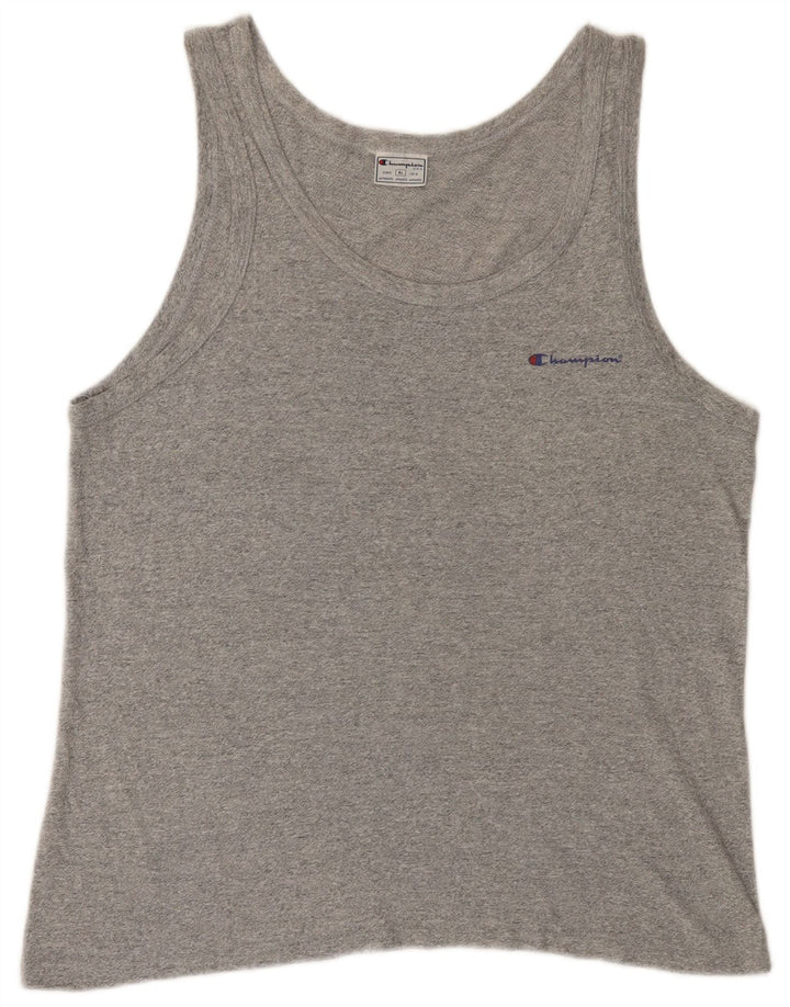 CHAMPION Colete feminino Top UK 18 XL cinza manchado