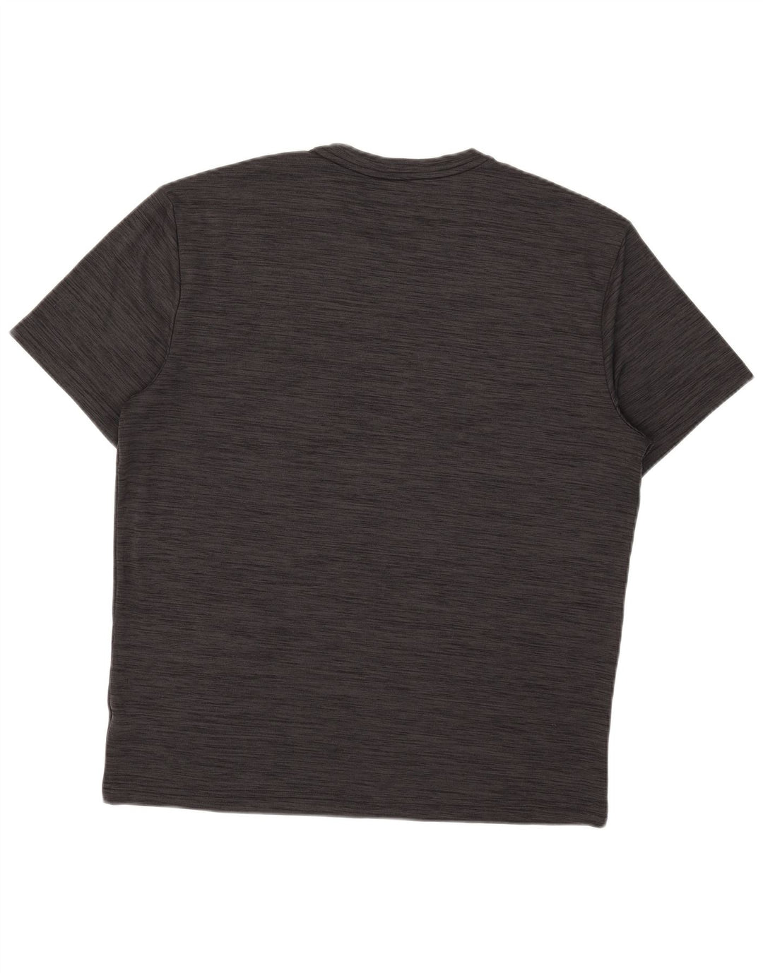 Camiseta masculina Reebok Top XL cinza manchado de poliéster