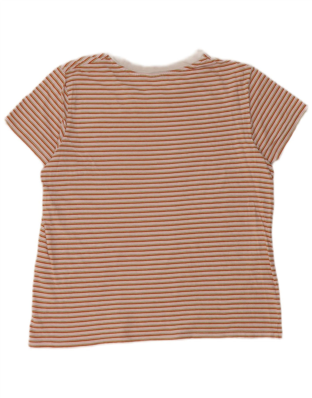 Camiseta feminina LEVI'S UK 14 média listrada multicolorida de algodão