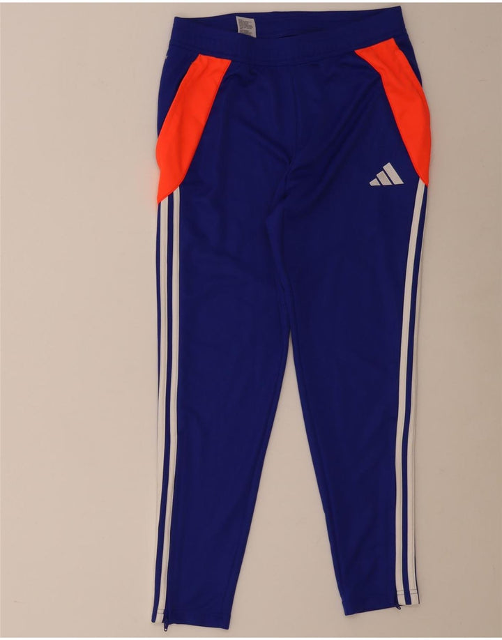 Calça Adidas Aeroready Masculino Médio Azul Colorblock Poliéster