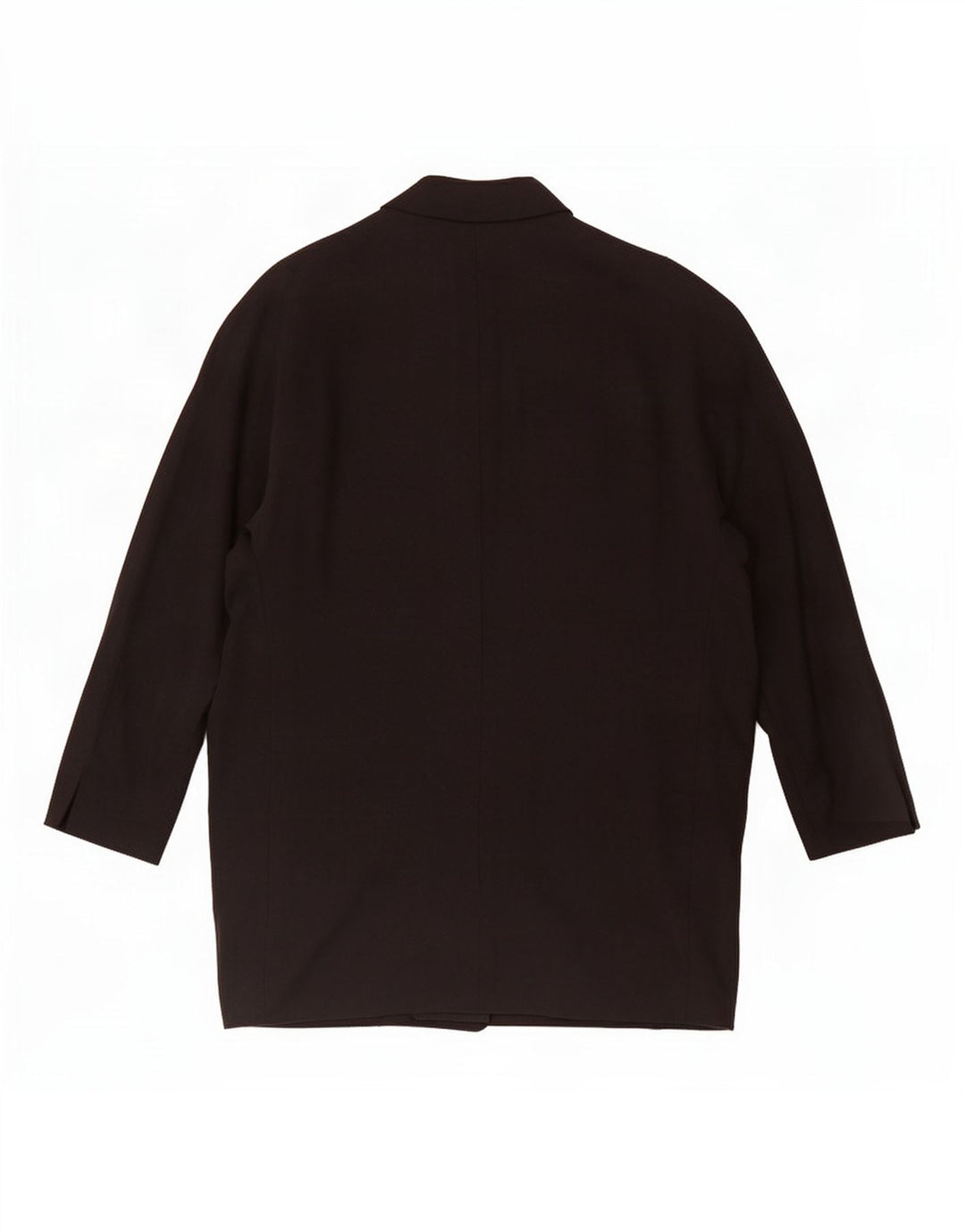 Zara Jaqueta Blazer Feminina Manga 3/4 Aberta Reino Unido 14 Médio Preto Lyocell