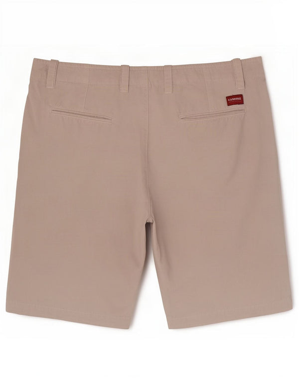 Carrera Mens Chino Shorts W36 Grande Algodão Cinza
