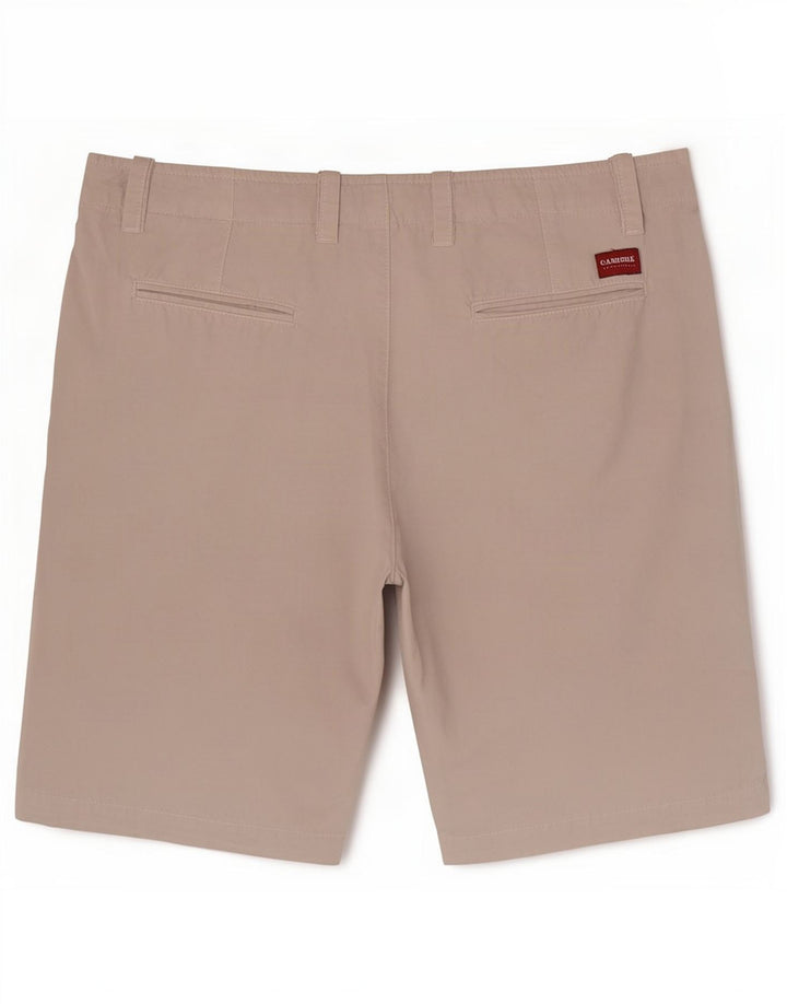 Carrera Mens Chino Shorts W36 Grande Algodão Cinza