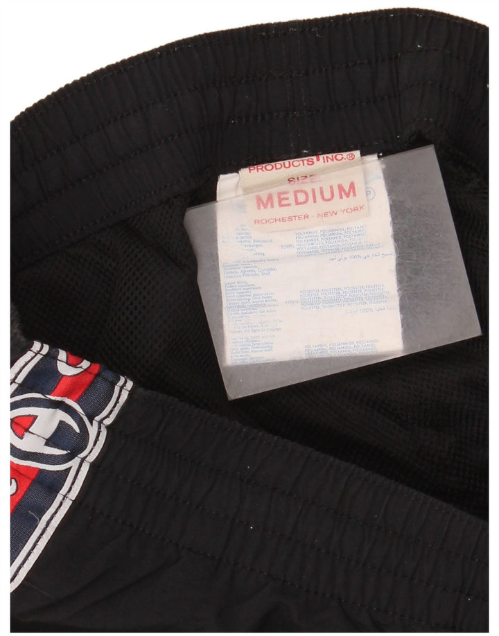 Calça de treino masculina Champion Rochester Graphic média preta poliamida