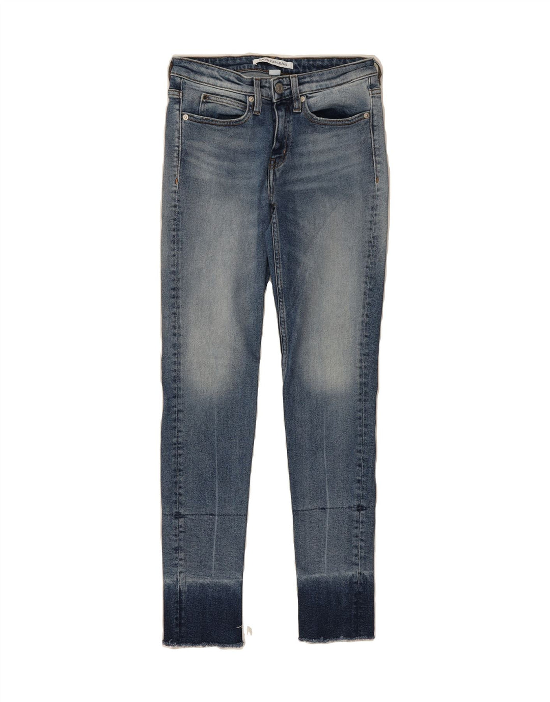 CALVIN KLEIN Womens Slim Jeans W26 L28 Blue Cotton Vintage Calvin Klein and Second-Hand Calvin Klein from Messina Hembry 