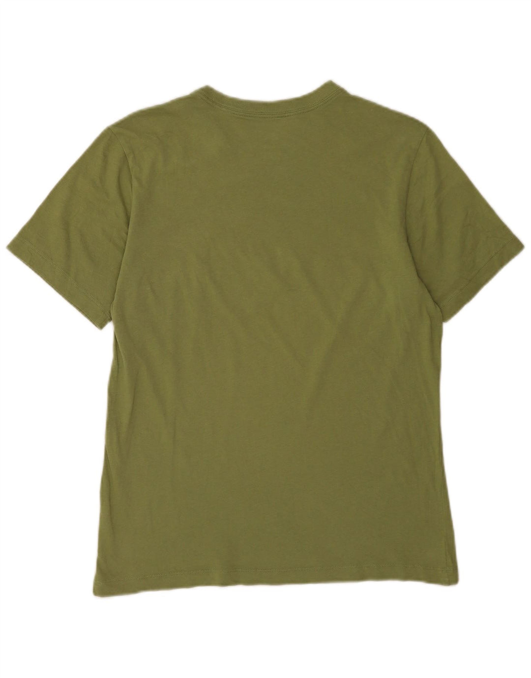 Camiseta Nike masculina gráfica Top pequeno algodão verde