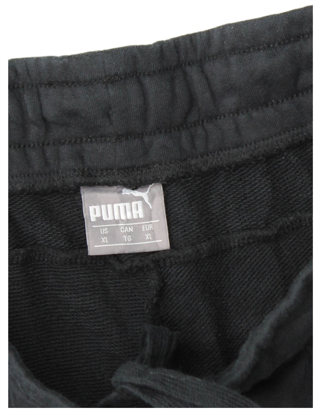 Calça de treino masculina PUMA XL preto algodão