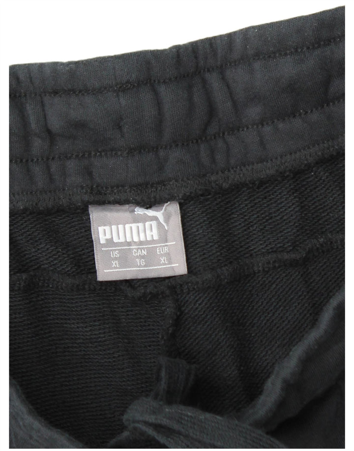 Calça de treino masculina PUMA XL preto algodão