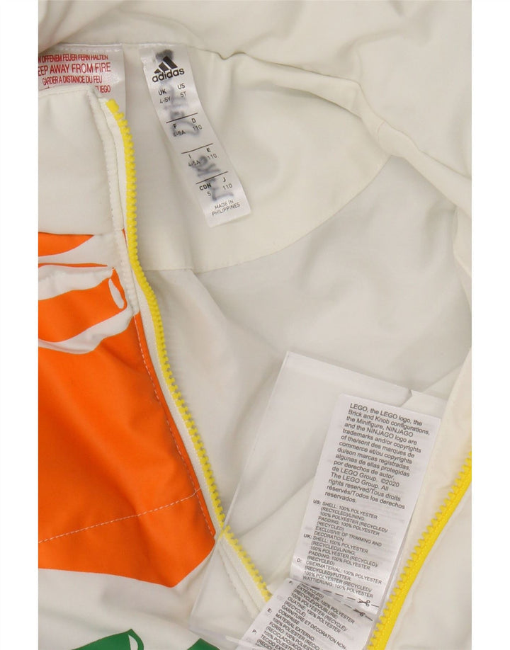 Jaqueta Adidas Lego Padded 4-5 Anos Branco Poliéster