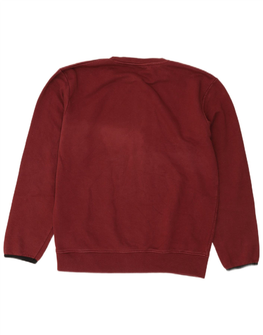 Ellesse moletom masculino gráfico jumper pequeno algodão borgonha
