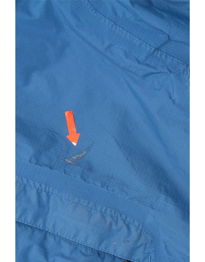 Jaqueta de chuva masculina The North Face UK 38 bloco colorido azul médio