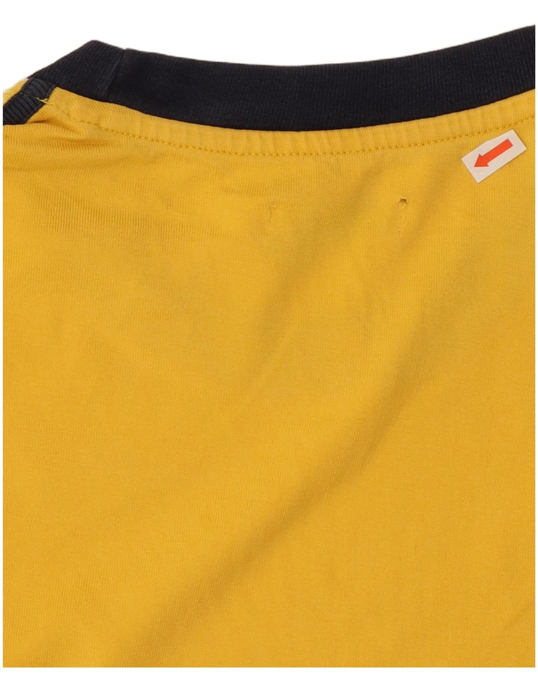 Gas Mens Graphic Top Manga Longa Médio Amarelo