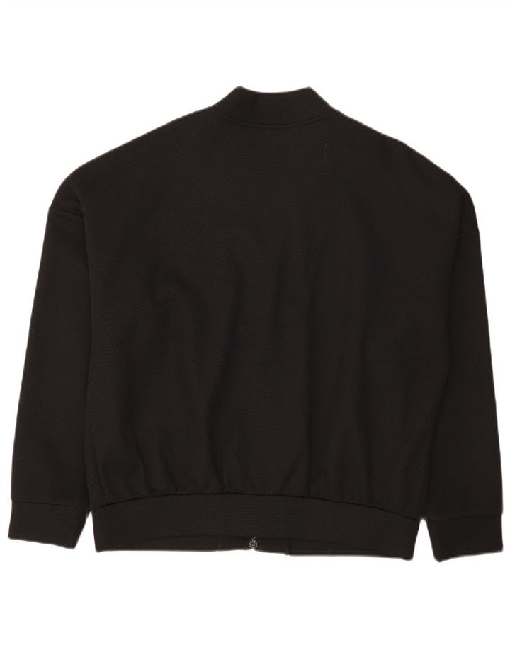 Jaqueta bomber masculina Cos UK 36 pequena viscose preta