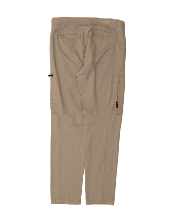 JEEP Mens Straight Cargo Trousers IT 52 XL W36 L34 Beige Cotton Vintage Jeep and Second-Hand Jeep from Messina Hembry 