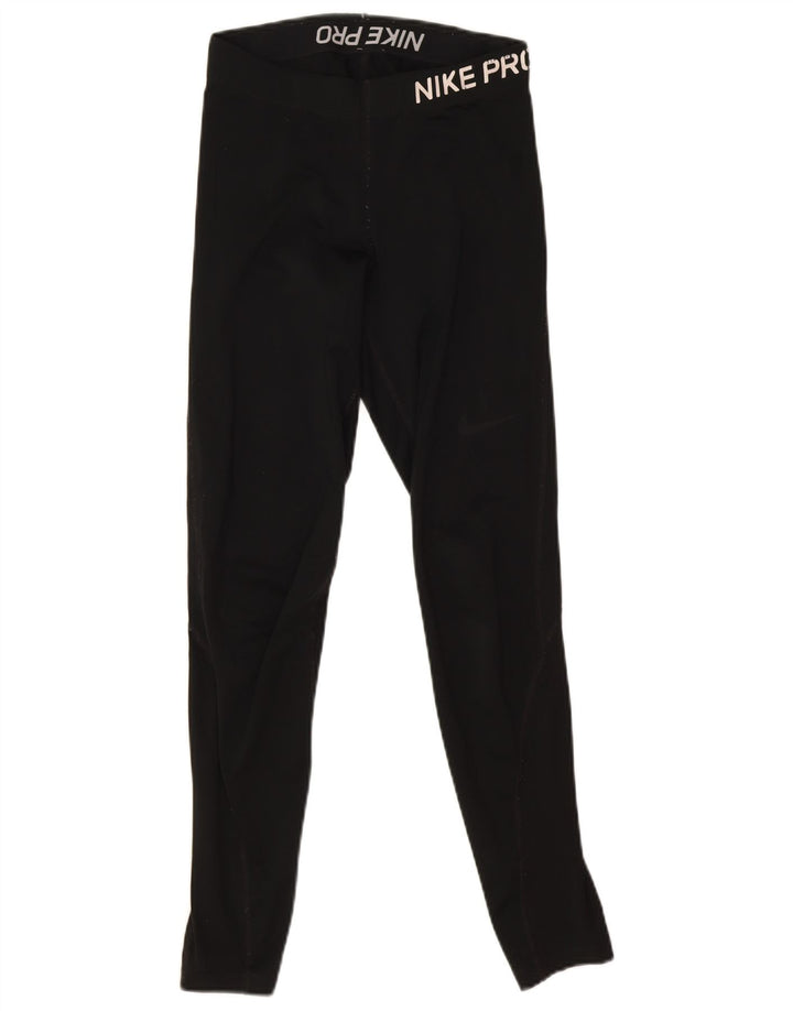 Leggings Nike Dri Fit Graphic UK 8 Pequenas Pretas