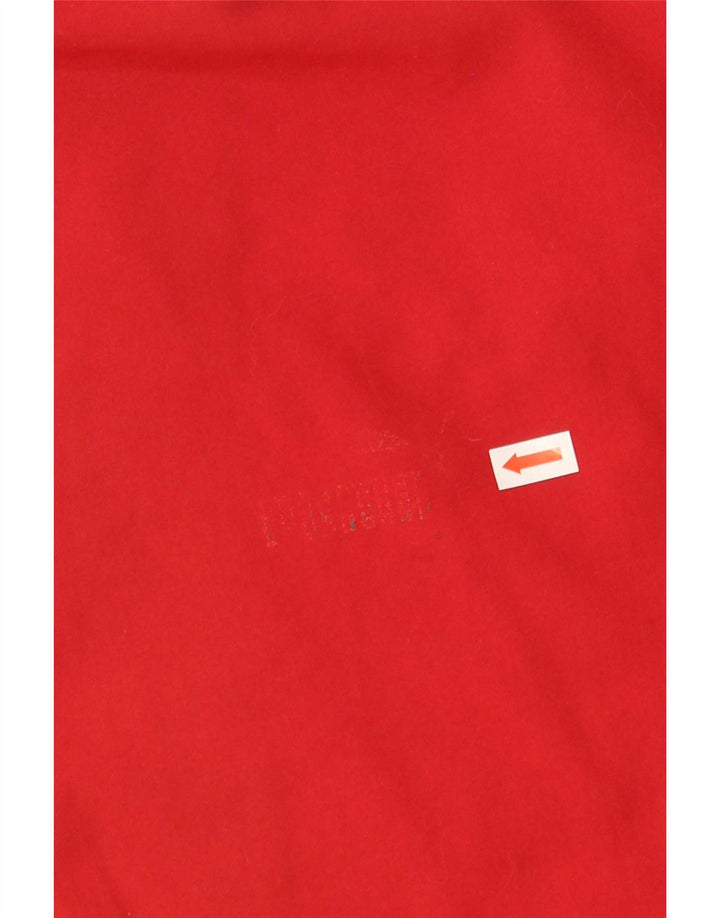 Puma Mens Tracksuit Top Jaqueta XL Vermelho Colorblock