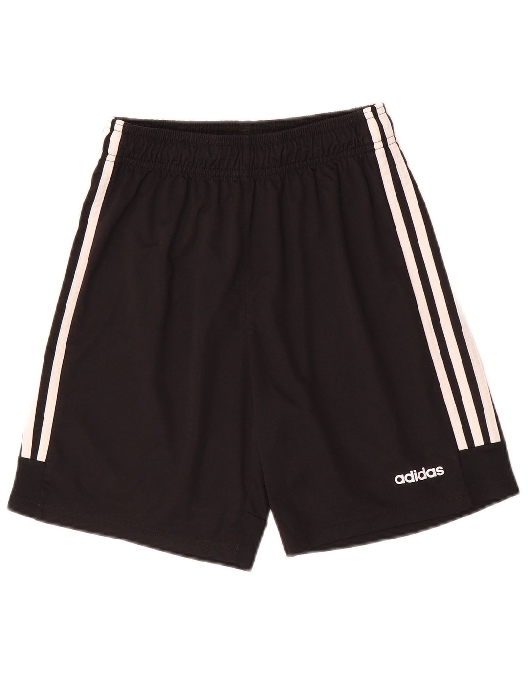 Shorts esportivos masculinos ADIDAS 13-14 anos preto poliéster