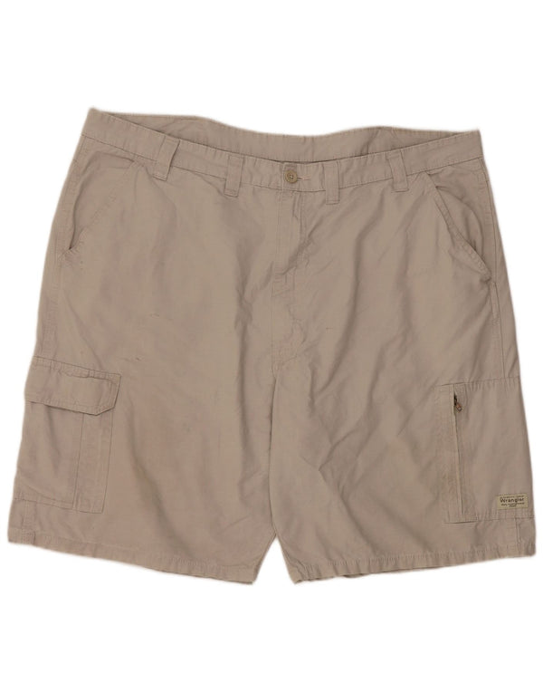 Shorts cargo masculino Wrangler W44 2XL algodão cinza