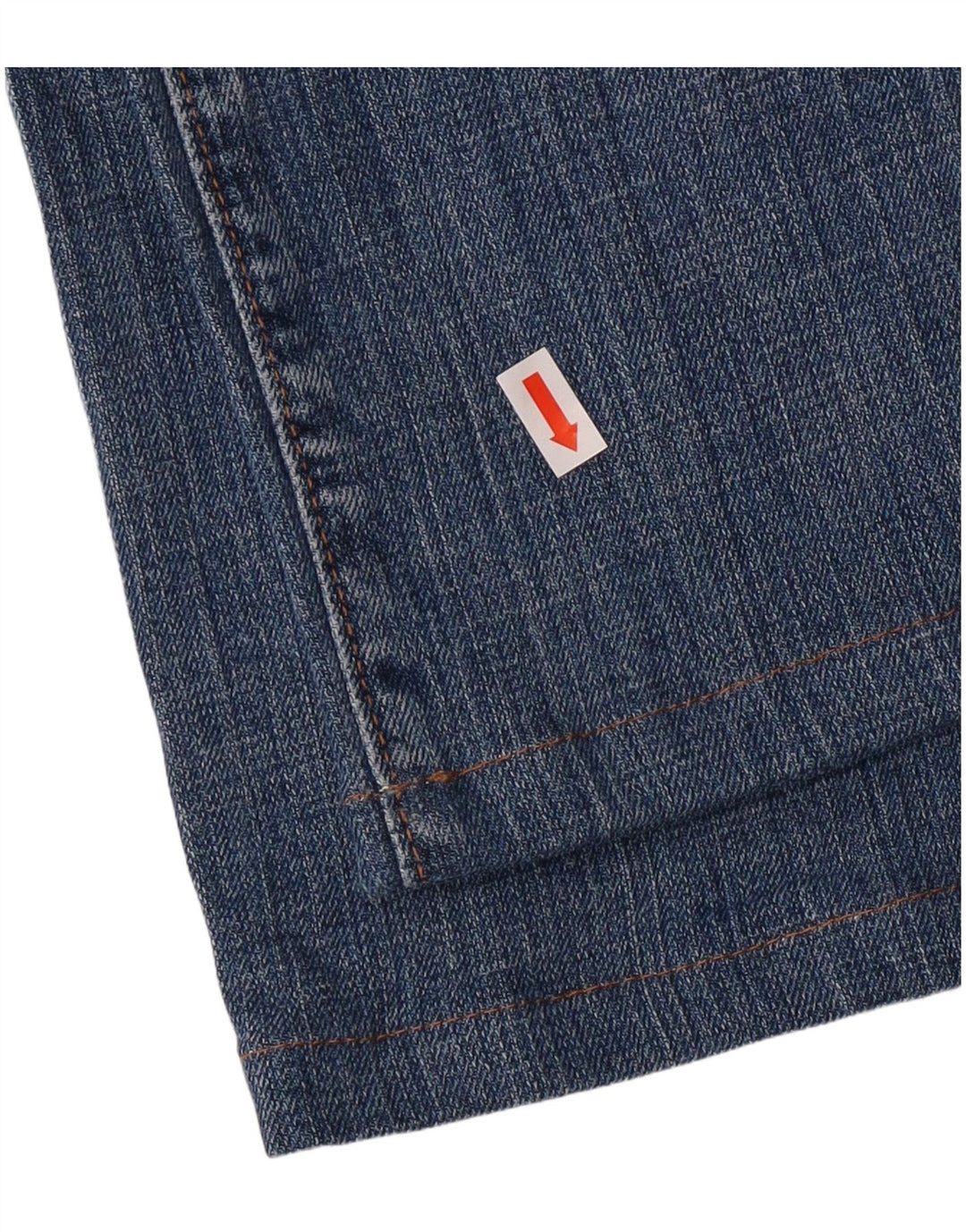 EDDIE BAUER Jeans retos femininos US 8 médio W30 L25, 28 algodão azul
