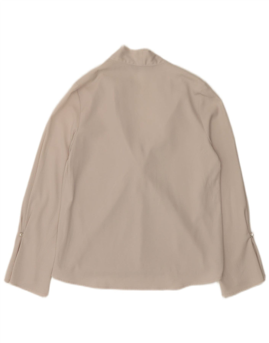 Blusa feminina Zara manga comprida oversized UK 6 XS branco