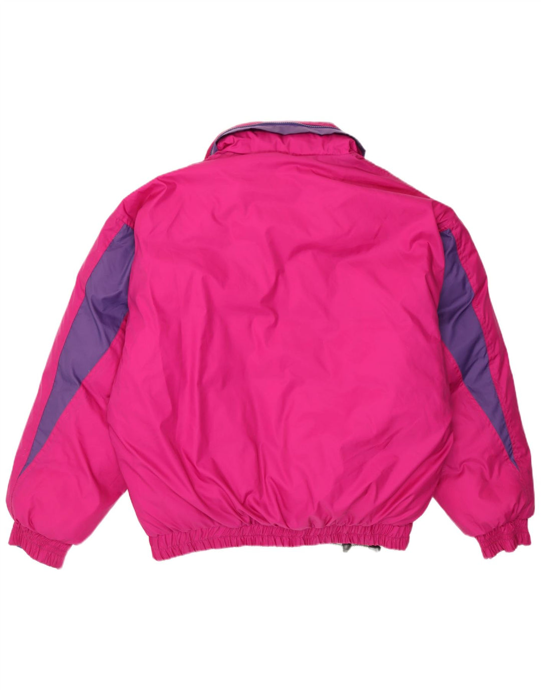 Jaqueta de esqui reversível com capuz masculino Noruega UK 38 Medium Pink Colourblock