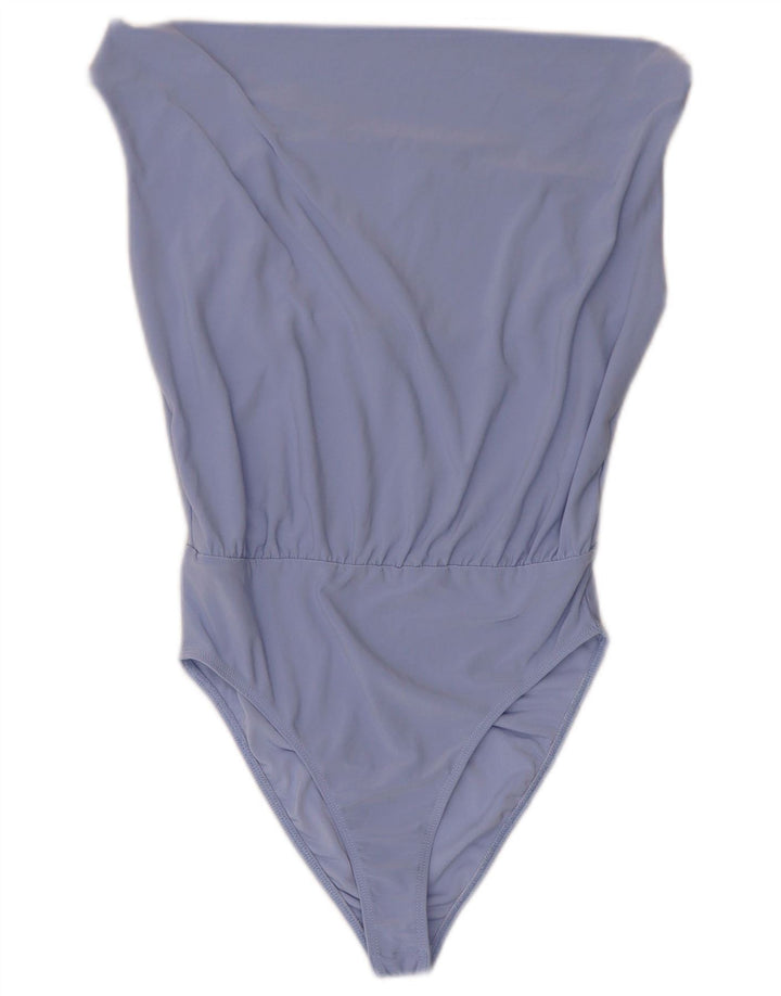 Zara Womens Swimwear UK 8 Pequeno Azul Poliéster