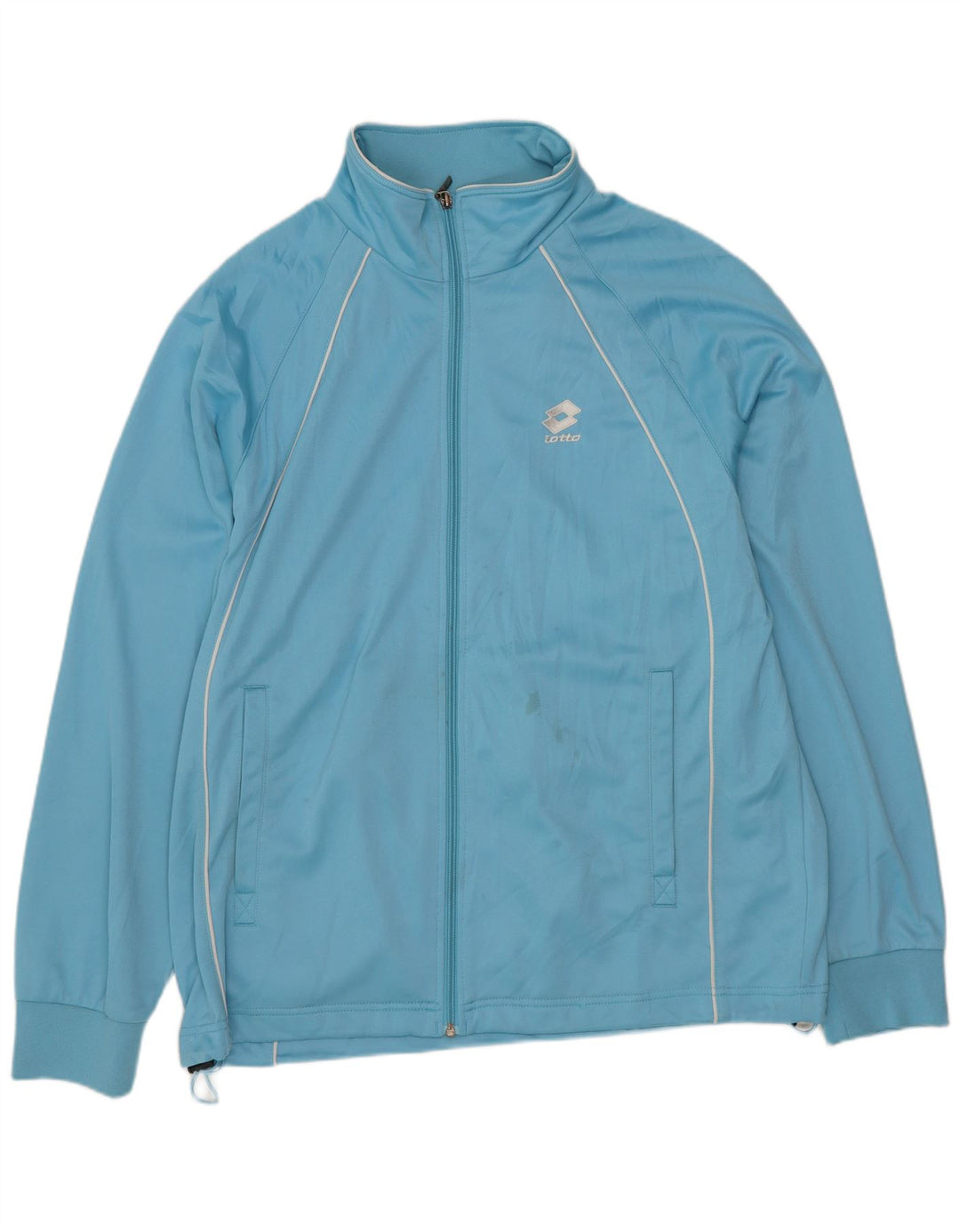 Lotto Mens Treino Top Jaqueta Grande Poliéster Azul