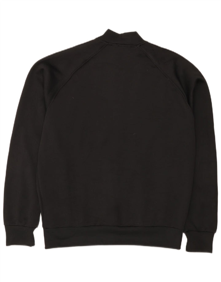 Adidas Mens Treino Top Jaqueta Grande Poliéster Preto
