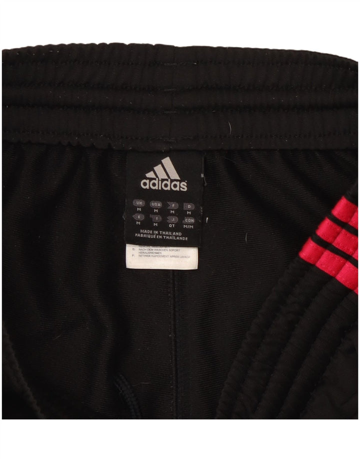Calça de treino feminina Adidas UK 12 poliéster preto médio