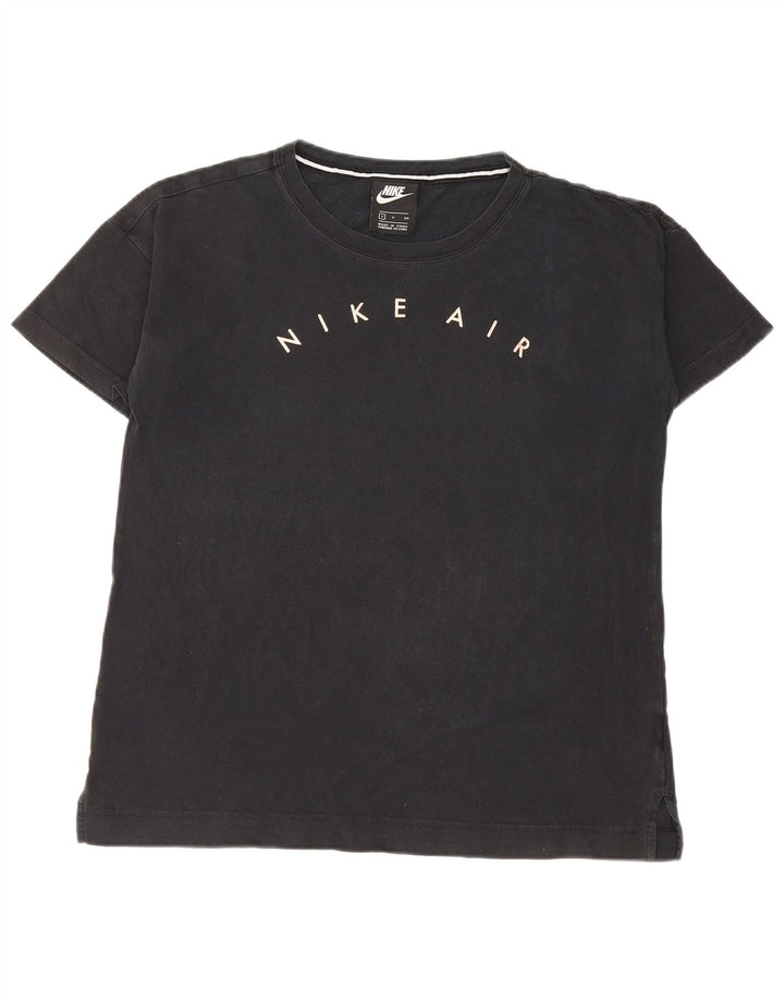 Camiseta Nike Feminina Graphic Top UK 10 Pequena Preta