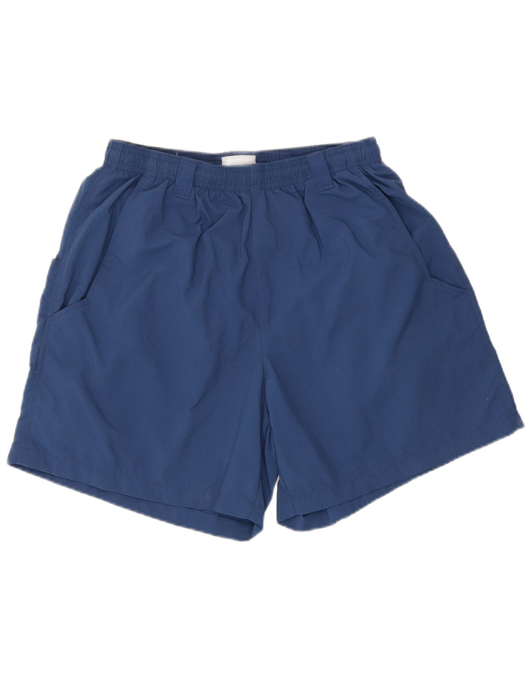 Columbia Mens Cargo Sport Shorts Pequeno Azul Marinho Nylon