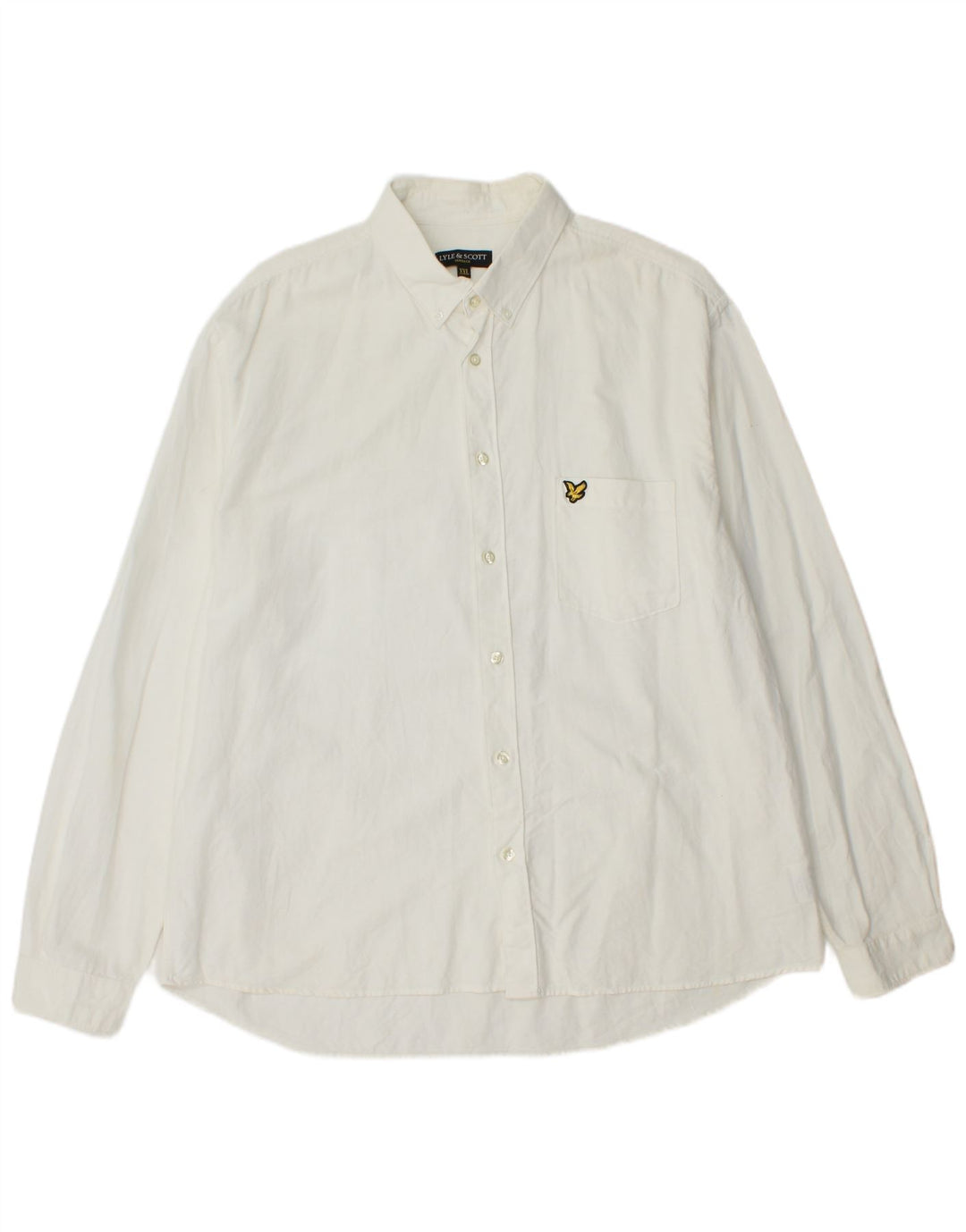 Camisa masculina LYLE & SCOTT 2XL algodão branco